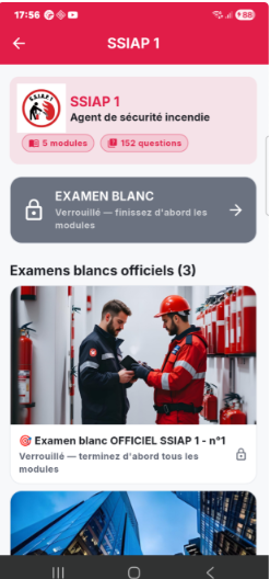 Modules et examens