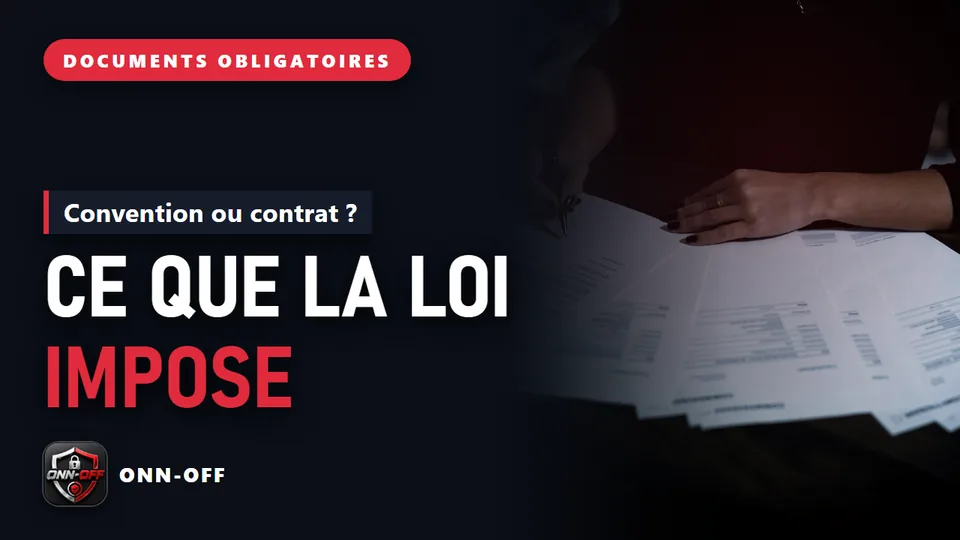 Convention ou contrat de formation : ce que la loi impose